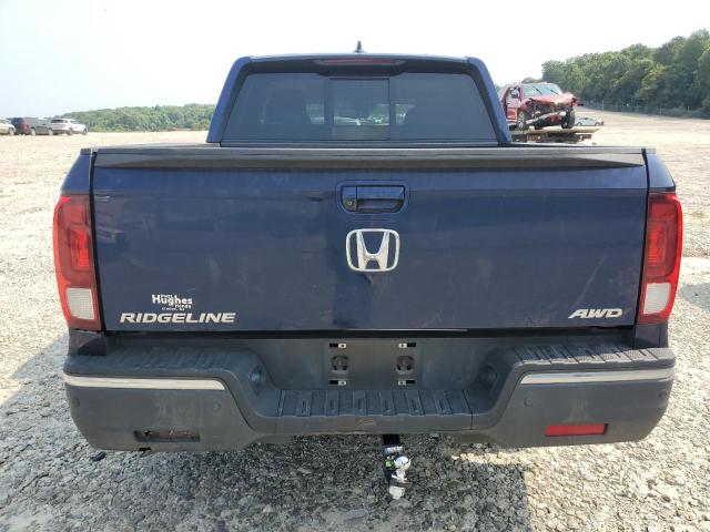 5FPYK3F70JB012047 - 2018 HONDA RIDGELINE RTL BLUE photo 6