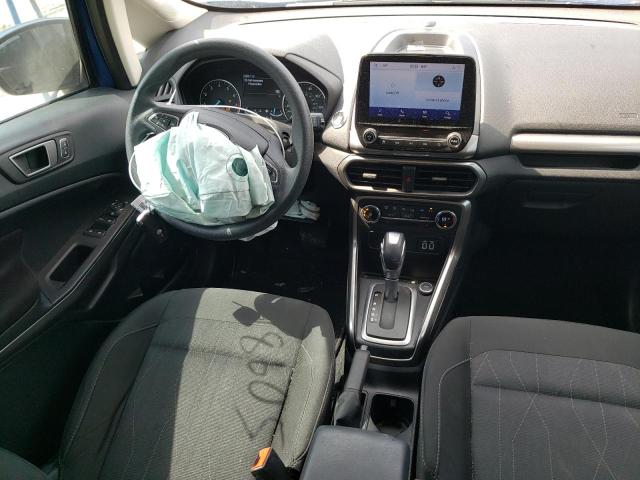 MAJ3S2GE8MC425870 - 2021 FORD ECOSPORT SE BLUE photo 8