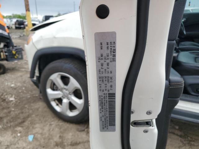 3C4NJDBB0KT656990 - 2019 JEEP COMPASS LATITUDE أبيض صورة 13