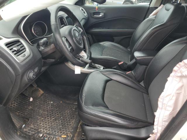 3C4NJDBB0KT656990 - 2019 JEEP COMPASS LATITUDE أبيض صورة 7