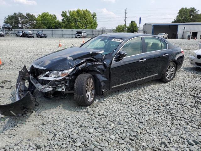 KMHGC4DF1BU139301 - 2011 HYUNDAI GENESIS 4.6L BLACK photo 1