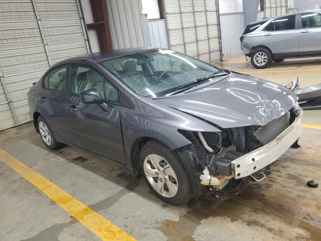 2HGFB2F56DH554469 - 2013 HONDA CIVIC LX GRAY photo 4