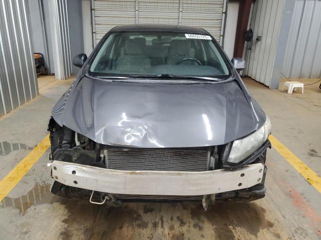 2HGFB2F56DH554469 - 2013 HONDA CIVIC LX GRAY photo 5