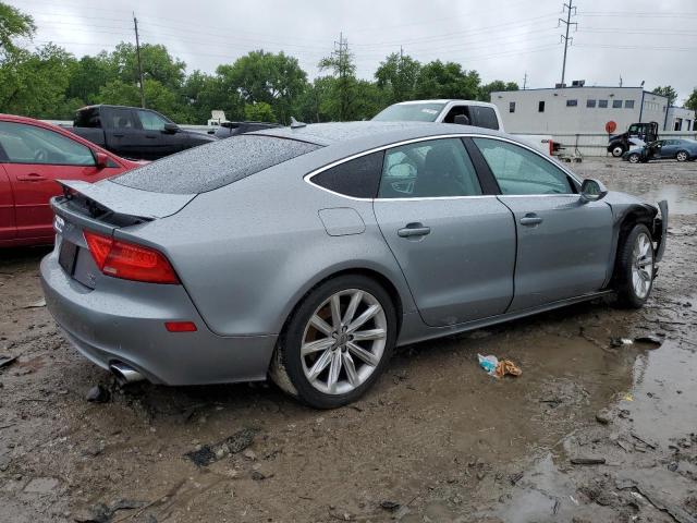 WAUSGAFC1CN014229 - 2012 AUDI A7 PRESTIGE GRAY photo 3