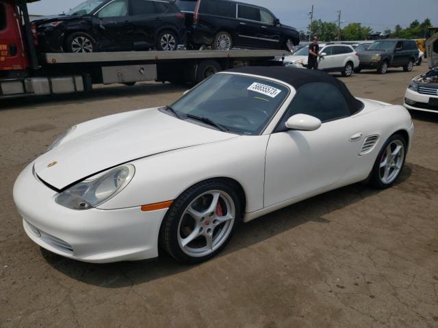 WP0CB29803U660838 - 2003 PORSCHE BOXSTER S WHITE photo 1