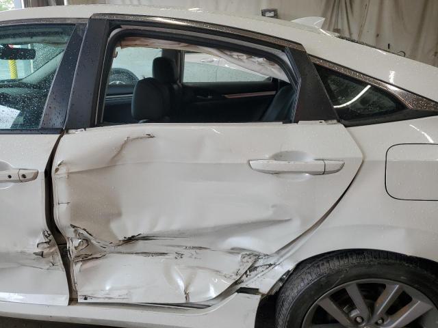 19XFC1F71KE215716 - 2019 HONDA CIVIC EXL WHITE photo 10