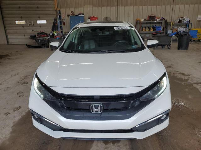 19XFC1F71KE215716 - 2019 HONDA CIVIC EXL WHITE photo 5