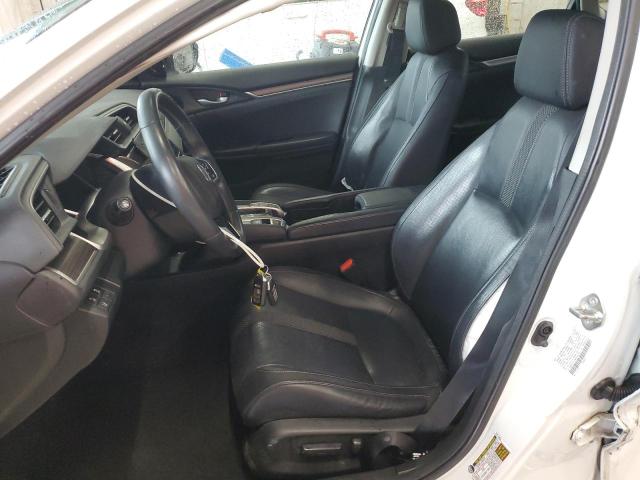 19XFC1F71KE215716 - 2019 HONDA CIVIC EXL WHITE photo 7