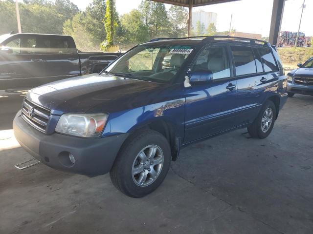 JTEEP21A950095875 - 2005 TOYOTA HIGHLANDER LIMITED BLUE photo 1