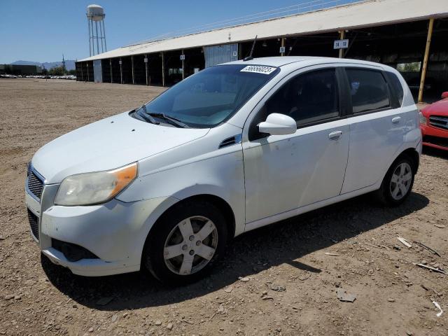 KL1TD6DE5AB125437 - 2010 CHEVROLET AVEO LS Beyaz fotoğraf 1