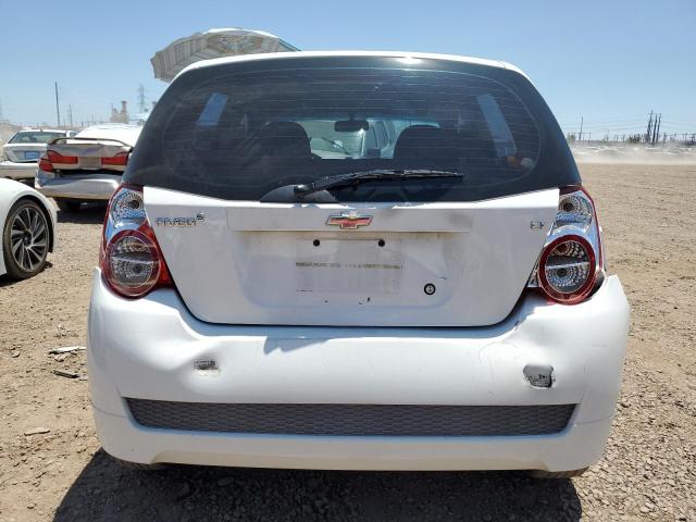 KL1TD6DE5AB125437 - 2010 CHEVROLET AVEO LS Beyaz fotoğraf 6