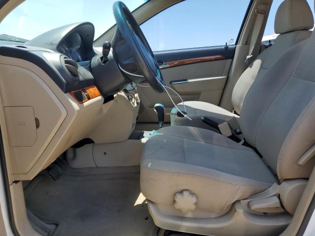 KL1TD6DE5AB125437 - 2010 CHEVROLET AVEO LS Beyaz fotoğraf 7