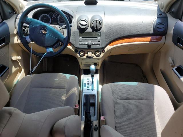 KL1TD6DE5AB125437 - 2010 CHEVROLET AVEO LS Beyaz fotoğraf 8