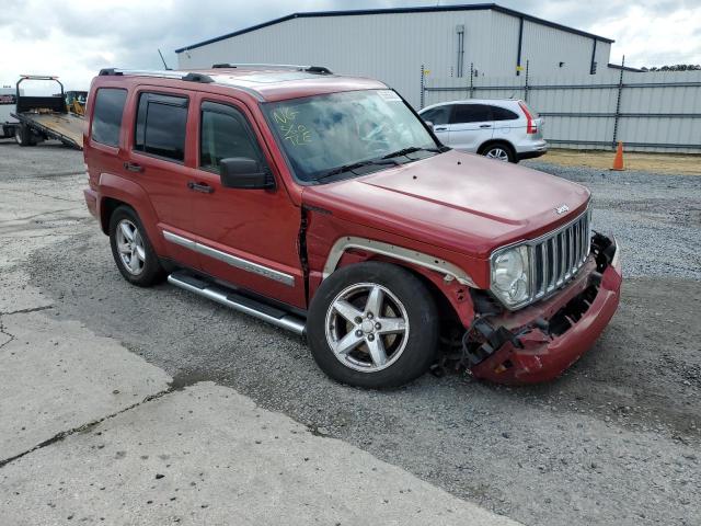 1J8GN58K98W193463 - 2008 JEEP LIBERTY LIMITED RED photo 4