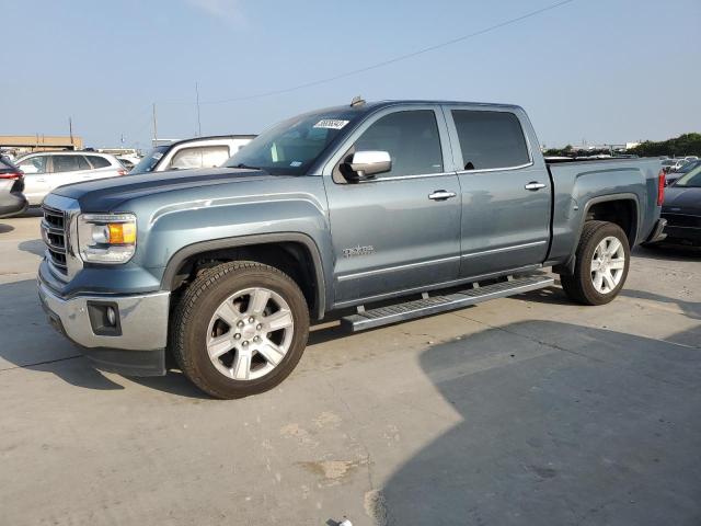 3GTP1VEC4EG359088 - 2014 GMC SIERRA C1500 SLT BLUE photo 1