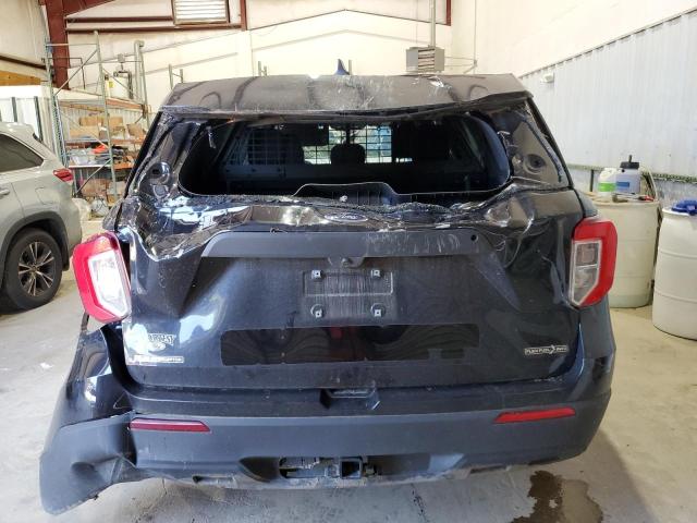 1FM5K8AB6NGA04529 - 2022 FORD EXPLORER POLICE INTERCEPTOR 黑色 照片 6