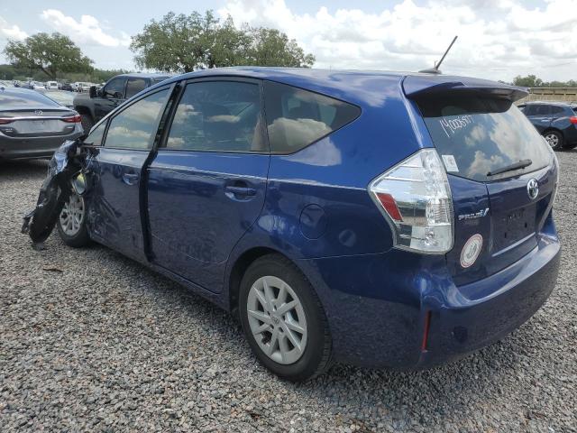 JTDZN3EU0D3243611 - 2013 TOYOTA PRIUS V BLUE photo 2