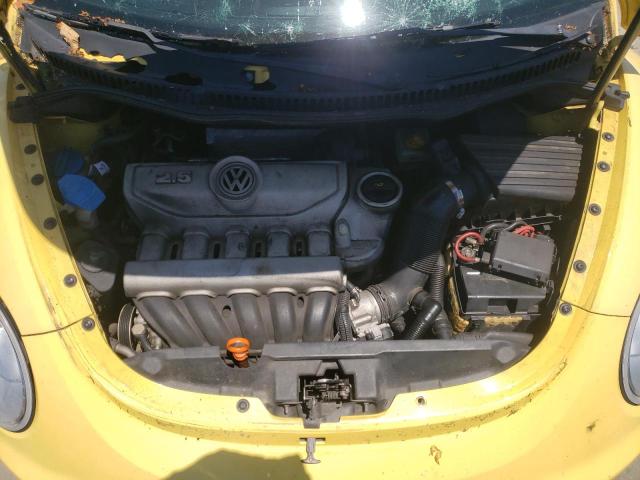 3VWPW31C86M400530 - 2006 VOLKSWAGEN NEW BEETLE 2.5L YELLOW photo 11