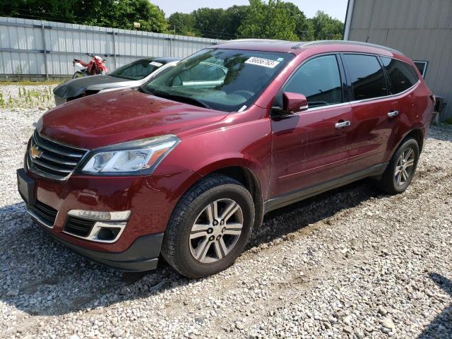 1GNKRHKD2GJ173009 - 2016 CHEVROLET TRAVERSE LT BURGUNDY photo 1