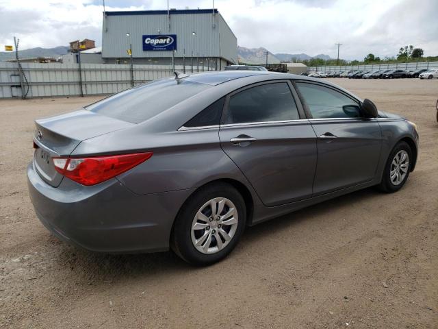 5NPEB4AC0BH282131 - 2011 HYUNDAI SONATA GLS GRAY photo 3