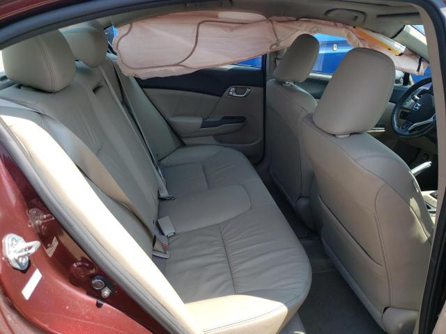19XFB2F90CE024056 - 2012 HONDA CIVIC EXL Bordo foto 10