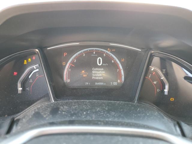 SHHFK7H96KU300371 - 2019 HONDA CIVIC SPORT TOURING GRAY photo 9