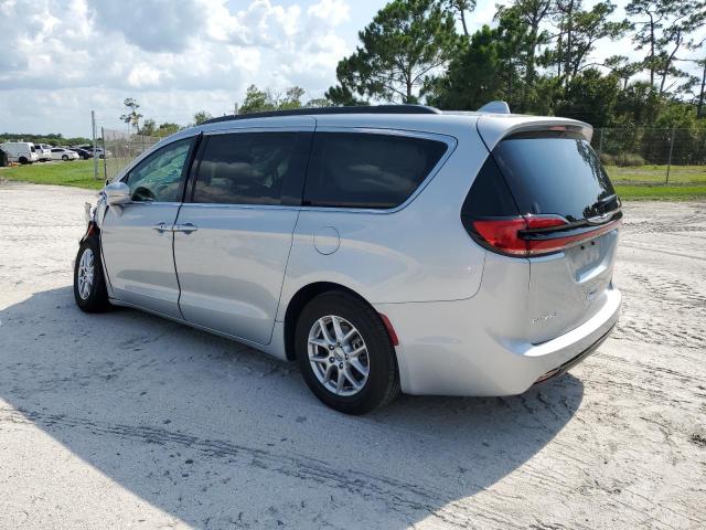2C4RC1BG2NR196907 - 2022 CHRYSLER PACIFICA TOURING L ვერცხლისფერი ფოტო 2