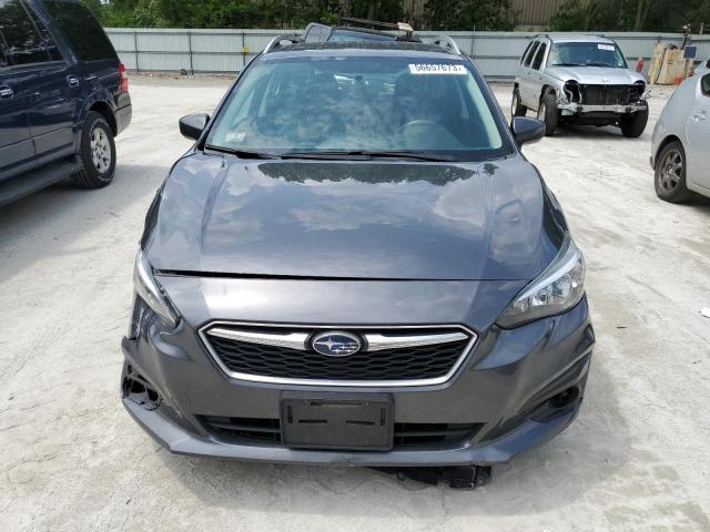 4S3GTAB69J3714805 - 2018 SUBARU IMPREZA PREMIUM GRAY photo 5