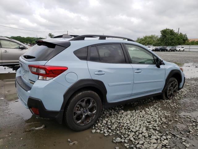 JF2GTHSCXNH257415 - 2022 SUBARU CROSSTREK SPORT BLUE photo 3