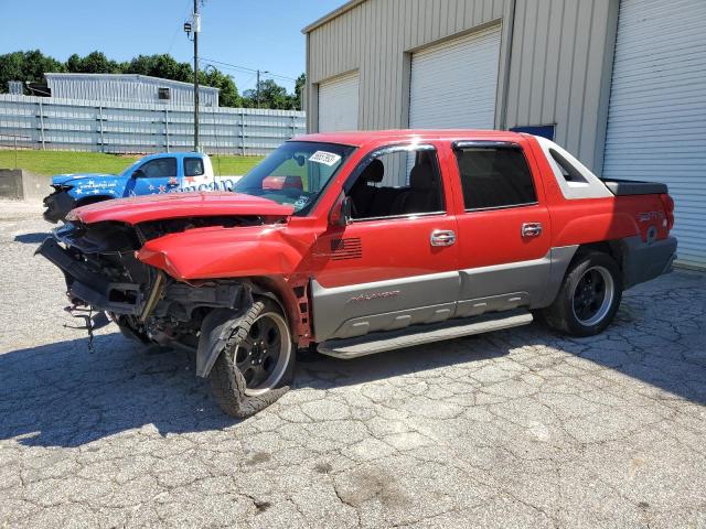 3GNEC13T22G147824 - 2002 CHEVROLET AVALANCHE C1500 RED photo 1