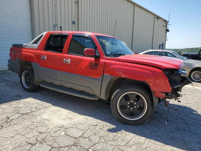 3GNEC13T22G147824 - 2002 CHEVROLET AVALANCHE C1500 RED photo 4