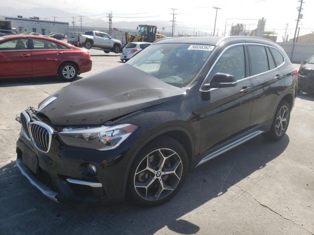 WBXHU7C30J5L06712 - 2018 BMW X1 SDRIVE28I Қара фото 2
