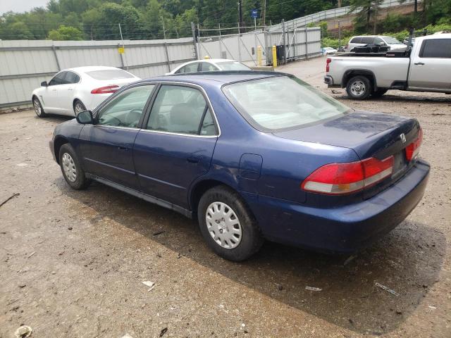 1HGCF86602A123561 - 2002 HONDA ACCORD VALUE BLUE photo 2