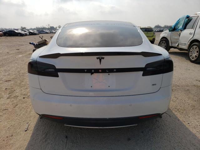 5YJSA1H17EFP58418 - 2014 TESLA MODEL S Սպիտակ լուսանկար 6