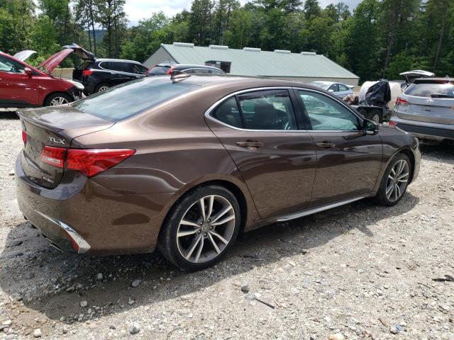 19UUB3F8XLA000131 - 2020 ACURA TLX ADVANCE BROWN photo 3