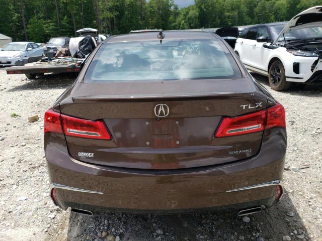 19UUB3F8XLA000131 - 2020 ACURA TLX ADVANCE BROWN photo 6