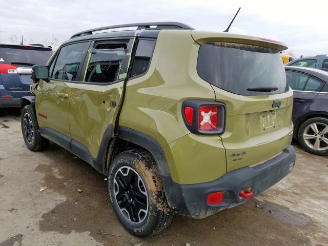 ZACCJBCT0FPB69404 - 2015 JEEP RENEGADE TRAILHAWK  photo 3