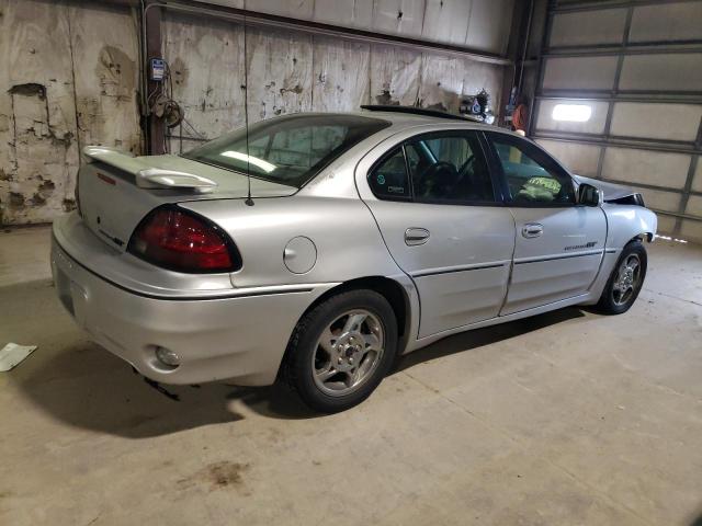 1G2NW52E12M580319 - 2002 PONTIAC GRAND AM GT SILVER photo 3