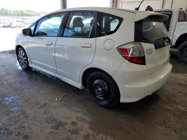 JHMGE8H53DC036766 - 2013 HONDA FIT SPORT WHITE photo 2