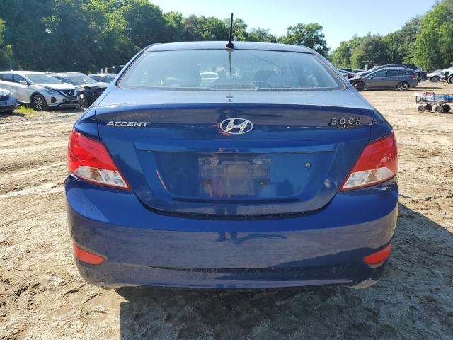 KMHCT4AE5HU331520 - 2017 HYUNDAI ACCENT SE BLUE photo 6