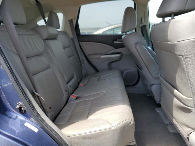 2HKRM4H72EH706580 - 2014 HONDA CR-V EXL BLUE photo 11
