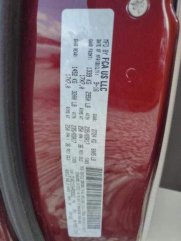 2C4RC1EG4HR595527 - 2017 CHRYSLER PACIFICA TOURING L PLUS BURGUNDY photo 13