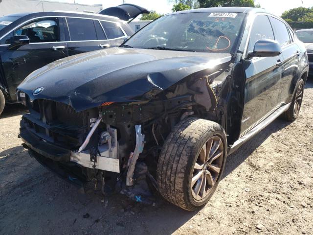 5UXKU0C50F0F91736 - 2015 BMW X6 SDRIVE35I BLACK photo 2