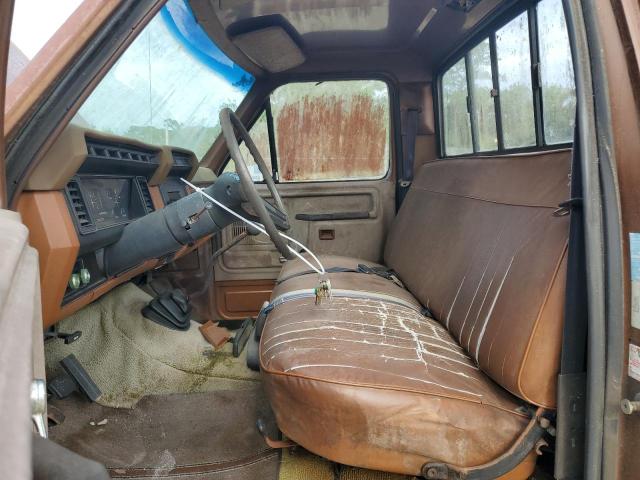 2FTDF15E3BCA01715 - 1981 FORD F150 BROWN photo 7