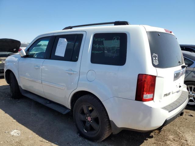 5FNYF48609B050588 - 2009 HONDA PILOT EXL WHITE photo 2