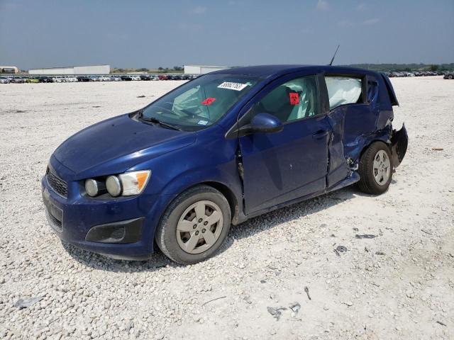 1G1JB6SH1E4129555 - 2014 CHEVROLET SONIC LS 蓝色 照片 1