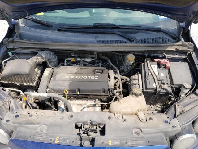 1G1JB6SH1E4129555 - 2014 CHEVROLET SONIC LS 蓝色 照片 11