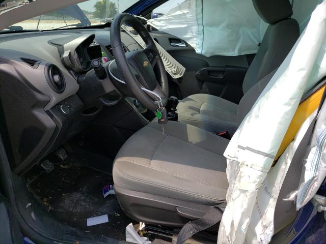 1G1JB6SH1E4129555 - 2014 CHEVROLET SONIC LS 蓝色 照片 7