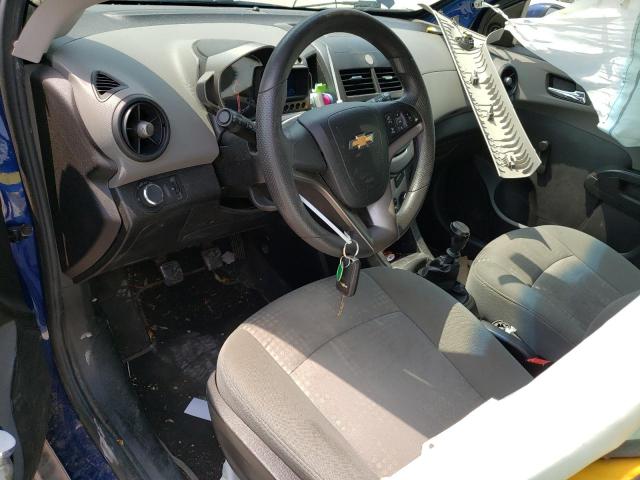 1G1JB6SH1E4129555 - 2014 CHEVROLET SONIC LS 蓝色 照片 8