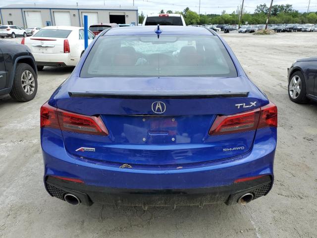 19UUB3F65KA001104 - 2019 ACURA TLX TECHNOLOGY BLUE photo 6